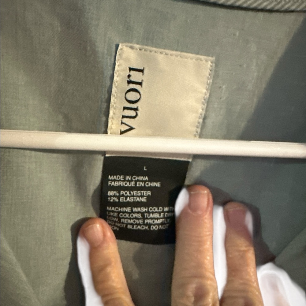 Vuori Light Gray Utility Jacket - image 5